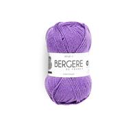 Bergère de France - Pelote de laine Idéale 4 - Pensée - 50% laine/50% acrylique - 50 g