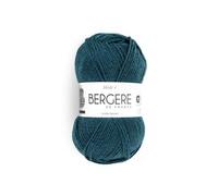 Bergère de France - Pelote de laine Idéale 4 - 50% laine/50% acrylique - 50 g - Sapin