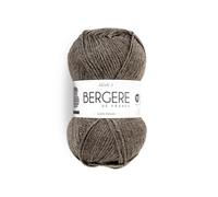 Bergère de France – Pelote de laine Idéale 4 – 50% laine/50% acrylique – 50 g – 4 mm – Taupe