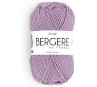 Pelote de laine - Lilas - 50% Laine mérinos 50% acrylique - Bergère de France - Image