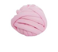 Pelote Laine Grosse Maille Fil épais de 2cm, 250g/boule, Tube de laine de coton fourré, fil de Crochet for couverture de bricolage, fil géant tricoté à la main(04-pink)