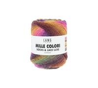 Pelote Mille Colori Socks & Lace Luxe - 100g -(...) - 220 Rose Jaune Doré Marron