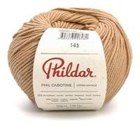 Pelote Phil Cabotine - Fil à tricoter d'été doux et légèrement blanchi - Phildar(...) - Camel Marron Camel Marron G