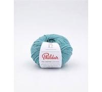 Pelote Phil Cabotine - Fil à tricoter d'été doux et légèrement blanchi - Phildar(...) - Prusse bleu Prusse bleu G