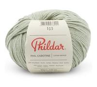Pelote Phil Cabotine - Fil à tricoter d'été doux et légèrement blanchi - Phildar(...) - Tilleul Vert Tilleul Vert
