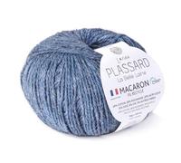Pelote Recyclé Macaron Plassard Made In France Jeans Col. 24