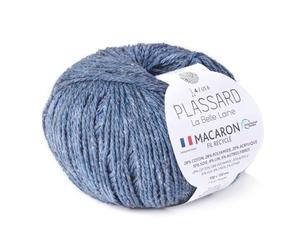 Pelote Recyclé Macaron Plassard Made In France Jeans Col. 24