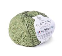 Pelote Recyclé Macaron Plassard Made In France Vert Pale Col. 70