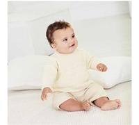 Pelote Rico Baby Cozy Organic Cotton Cashmere - Douceur et Naturel pour Bébé(...) - 01 Creme