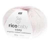 Pelote Rico Baby Cozy Organic Cotton Cashmere - Douceur et Naturel pour Bébé(...) - 04 Rose 04 Rose G