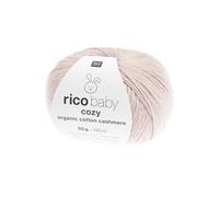 Pelote Rico Baby Cozy Organic Cotton Cashmere - Douceur et Naturel pour Bébé(...) - 05 Vieux rose 05 Vieux rose G