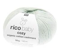Pelote Rico Baby Cozy Organic Cotton Cashmere - Douceur et Naturel pour Bébé(...) - 08 Menthe 08 Menthe G