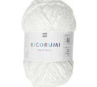 Pelote Ricorumi Nilli Nilli : La Chenille Polyester pour des Amigurumis Élégants - 25 GR - Rico Design(...) - 01 Blanc 01 Blanc G