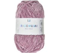 Pelote Ricorumi Nilli Nilli : La Chenille Polyester pour des Amigurumis Élégants - 25 GR - Rico Design(...) - 010 Violet Baie 010 Violet Baie G