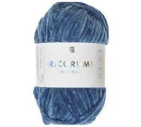 Pelote Ricorumi Nilli Nilli : La Chenille Polyester pour des Amigurumis Élégants - 25 GR - Rico Design(...) - 013 Bleu 013 Bleu