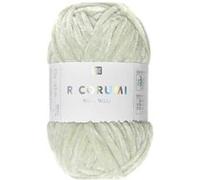 Pelote Ricorumi Nilli Nilli : La Chenille Polyester pour des Amigurumis Élégants - 25 GR - Rico Design(...) - 018 Vert Menthe 018 Vert Menthe G