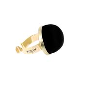 Pelote Tissu Noire Bracelet