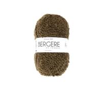 Bergère de France - Pelote TOISON 100 - fil bouclé léger et souple 6,5 mm 100 g Brun (NOIX)