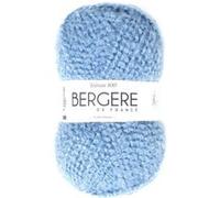 Bergère de France - Pelote TOISON 100 - Fil laine bouclé 6,5 mm - 100 g - Bleu (URANUS)