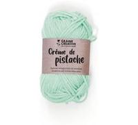 Graine créative - Pelotes de coton pour amigurumi - 24 couleurs - 420315 Crème de pistache Vert G