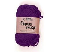 Pelotes de Coton pour Amigurumi de Graine Créative - Donnez Vie à Vos Rêves d'Amigurumi avec 24 Couleurs Éclatantes !(...) - 420320 Choux rouge Violet G