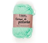 Pelotes de Coton pour Amigurumi de Graine Créative - Donnez Vie à Vos Rêves d'Amigurumi avec 24 Couleurs Éclatantes !(...) - 420315 Creme de pistache Vert G