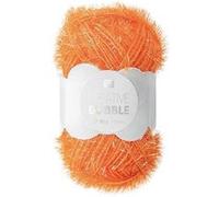 Pelotes de fil à tricoter CREATIVE BUBBLE de Rico Design - Laissez votre imagination prendre forme avec ce fil éponge !(...) - 21 Orange 21 Orange G