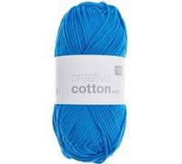 Pelotes de fil à tricoter CREATIVE COTTON ARAN de Rico Design(...) - 87 Gentiane bleu 87 Gentiane bleu G
