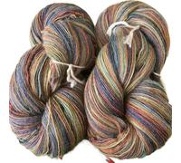 Pelotes de fil dégradé Fil de laine teint à Segment dégradé 500 g/ensemble, for tricot la main, châles, pull, écharpe, chapeaux, gilet, bricolage pour châles, écharpes(Color21)