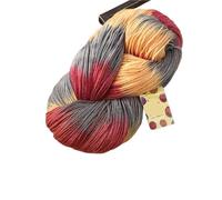 Pelotes de fil dégradé Gros fil de laine dégradé 250 g/pièce, for tricot, pull, écharpe, chapeau, châle, gilet, bricolage, moelleux, doux pour châles, écharpes(Color10)