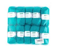 Pelotes de Laine - Gründl - 760-49 - 100% Polyacrylique - Lot de 10 - Bleu Pétrole
