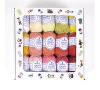 Pelotes - Tricot - Crochet - Coffret de 30 pelotes 20g - Pour amigurumis - DMC