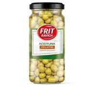 Pelotín Oliven mit Sardellenfüllung 720ml x 6 - Saftige Oliven, würzig und intensiv, ideal für Tapas und Aperitif