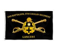 pelouse drapeaux 2e Bataillon, 5e Régiment de Drapeau De Jardin