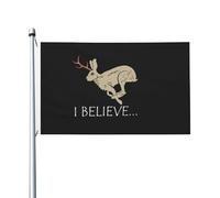 pelouse drapeaux Jackalope, je crois Bannière