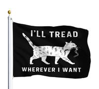 pelouse drapeaux Je marcherai où je veux Kawaii Drapeau De Jardin