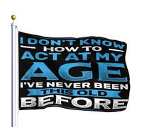 pelouse drapeaux Je ne sais pas comment me Drapeau De Jardin