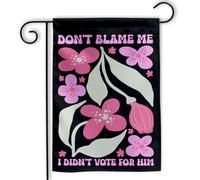 pelouse drapeaux Politique pour Don blâmez moi Drapeau De Jardin fête | d'anniversaire 30x45cm extérieur drapeaux personnalisés Bannière pour Balcon Arredamento intérieure