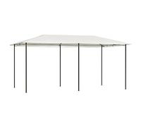 Pelouse et jardin - Structure extérieure - Auvents et tonnelles - 2,98 x 5,3 x 2,59 m - Crème - 160 g/m²