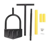 Pelouse manuelle Saw Dent Half Moon Détachable Longue Poignée Main Outil de bordure pour l'étape Acier Matériel de Jardin 1455G