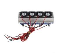 Peltier Refroidisseur Thermoélectrique 12 V 288 W Module de réfrigération semi-conducteur efficace avec refroidissement à eau intégré