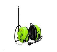 Peltor 3M Litecom WS6 - Serre nuque Casque antibruit actif avec talkie walkie intégré et connectivité Bluetooth