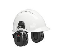 Peltor WorkTunes Pro HRXS220P3E - Casque téléphonique avec radio - montage sur casque - filaire - jack 3,5mm - noir