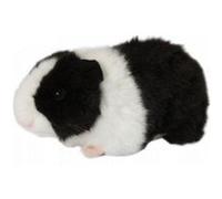 Peluche 18 cm - cochon d'inde noir - living nature Noir G