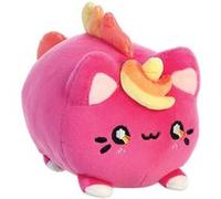 Peluche 18cm Chat Licorne avec Corne et Crinière Modèle Meowchi Tasty Peach Rose G