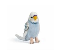 Peluche 20 Cm Perruche Bleue - Living Nature - Peluche Licence Oiseau