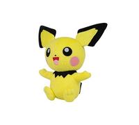 Pokémon Peluche Pichu Peluche Douce de 20 cm avec des détails Authentiques