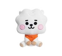 Peluche 20cm Modèle Bébé RJ en Position Assise Ultra-Doux Line Friends BT21 Blanc