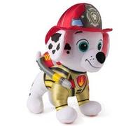 Paw Patrol – Peluche Marcus 30 cm Fire Rescue Mission – Chien lavable en surface – 3 ans et +