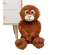 Peluche - 36 cm à manches longues - Singe suspendu - 110 g - Peluche avec singe à manches longues - Accessoire d'intérieur - Figurines amusantes avec design réaliste - Cadeau pour et adultes